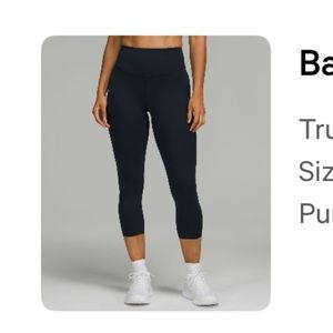 LULULEMON Base pace High-Rise Crop 23"